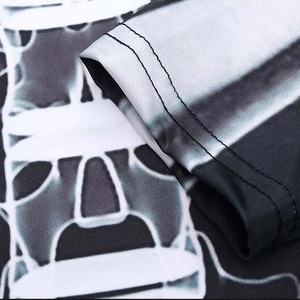 เสื้อผ้ากีฬาโพลีเอสเตอร์ผสมสแปนเด็กซ์คุณภาพสูง ระบายอากาศได้ดี ผลิตจากโรงงาน บริการ OEM แห้งเร็ว รุ่นใหม่ล่าสุด ซับลิเมชั่น รัชการ์ด - Product Image 5