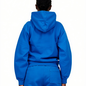 Sudadera con Capucha OEM Gruesa y Pesada, 100% Algodón con Forro Polar, para Hombre, con Logotipo de Marca Personalizado, Talla Grande, Unisex, Opción de Impresión de Texto y Fotos - Product Image 3