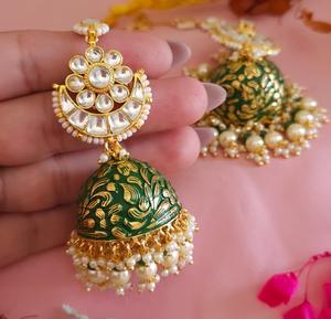 Elegantes Pendientes de Moissanita Chapados en Oro de Primera Calidad para Mujer, Estilo Nocturno, para Fiestas, Colección de Moda - Product Image 2