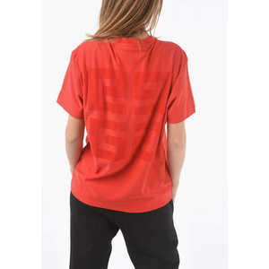 เสื้อยืดคอรัลเรดพ্লีน ยูนิเซ็กส์ผ้าฝ้ายเนื้อนุ่มลำลองครึ่งแขนคอกลมสวมใส่ทุกวันเสื้อยืดพื้นฐาน - Product Image 6