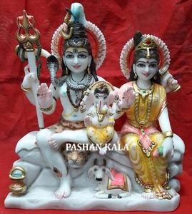 Colorida estatua de Shiva Parvati - Product Image 4