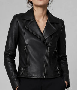 Veste en cuir unisexe modèle 2026 – Écologique, respirante, coupe-vent, col montant, logo frontal, style vintage - Product Image 2