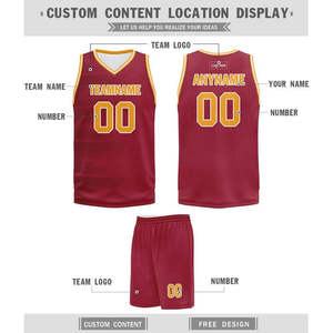 Ensemble de maillots de basket-ball en mesh de haute qualité avec sublimation personnalisée, respirant, séchage rapide, uniforme d'équipe, vêtements d'entraînement pour hommes adultes - Product Image 3