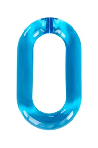 Customizable Big Size <b>Resin</b> Chain Links in <b>Clear</b> & Multi-Colors Stylish Angel Design Available - Product Image 3