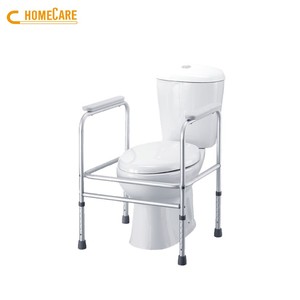 Bathroom Durable Aluminum Toilet <b>Safety</b> Frame Rail Grab <b>bar</b> - Product Image 3