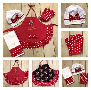 Ensemble de gants de cuisine et de protège-plat en coton, résistants à la chaleur, avec logo personnalisé, pour barbecue et four, pour chef cuisinier - Product Image 3