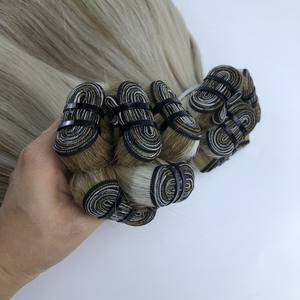 Extensions de cheveux vierges les plus vendues, couleur piano, 100% cheveux humains, trame, super soyeuses et lisses - Product Image 4