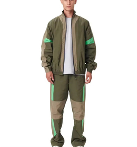 Chaqueta Cortavientos Personalizada con Logotipo, Impermeable, Ligera, de Poliéster y Nailon, para Hombre, Conjunto Deportivo para Exteriores - Product Image 2