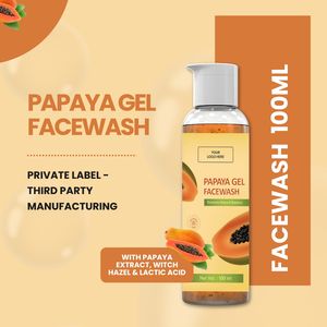 Nuevo Gel Limpiador Facial de Papaya con Extracto de Hamamelis y Ácido Láctico, Blanqueador, con Fragancia, Limpieza Profunda, para Todo Tipo de Piel, Sin Imperfecciones - Product Image 3