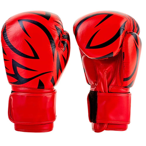 Guantes de Boxeo con Logotipo Personalizado, Blancos, Negros y Dorados, de Cuero con Cierre, Transpirables, Impermeables, con Protección UV, para Entrenamiento de Adultos - Product Image 5