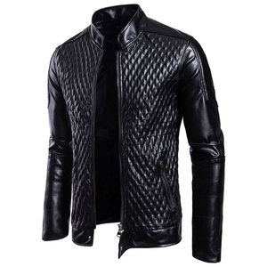 Chaquetas de Cuero Cómodas para Hombre Hechas en Fábrica con Etiquetas Personalizadas, Nuevas en Oferta, Precio de Fábrica - Product Image 1