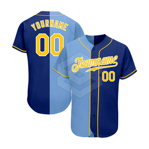 Camiseta de Béisbol Personalizada por Sublimación, Estilo Urbano, Oversize, con Logotipo Bordado y Tackle Twill OEM - Product Image 1