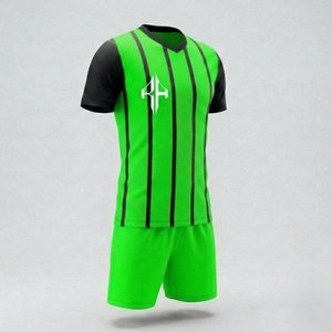 Uniforme de Fútbol Transpirable de Manga Corta con Logotipo Personalizado, Uniforme de Verano para Hombre de Primera Calidad, Servicio OEM Personalizado por RIVIAN ATLANTIC - Product Image 2