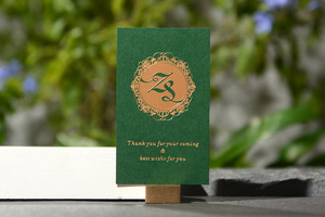 Biglietti <span class=keywords><strong>Regalo</strong></span> in Cartoncino con Stampa a Caldo in Lamina d'Oro, Voucher per Spa e Saloni di Bellezza, Buoni <span class=keywords><strong>Regalo</strong></span> Vuoti per Aziende - Product Image 2