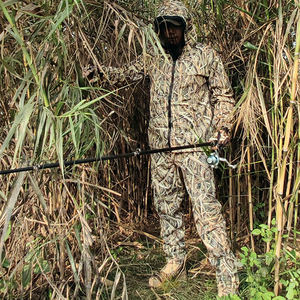 Ensemble pantalon et sweat à capuche camouflage RICSA INTERNATIONAL pour homme, certifié CE, imperméable, coupe-vent, respirant, en polyester, pour le travail - Product Image 4