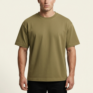 Custom Blank Oversized Tee OEM ODM Clothing Manufacturer For Fashion Brands - Product Image 1