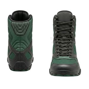 Botas de Boxeo de Caña Alta Verde Bosque, Zapatos de Lucha Libre, Calzado con Soporte de Tobillo para Sparring, Entrenamiento en el Ring, Zapatos de Gimnasio Transpirables - Product Image 1