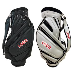 Bolsa de Golf Personalizada Bagnex, Bolsa de Golf Impermeable de Cuero PU de 5 Compartimentos para Hombre, Gran Capacidad - Product Image 1