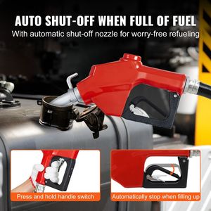 12V DC pompa di trasferimento del carburante modello D0100H5ARC2 20 GPM automatico ugello di scarico 1/4 HP estrattore benzina - Product Image 3