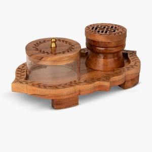 Quemador de incienso árabe tradicional de lujo, Mabkhara, para quemar virutas de Oud y Bakhoor, difusor de aromaterapia - Product Image 1