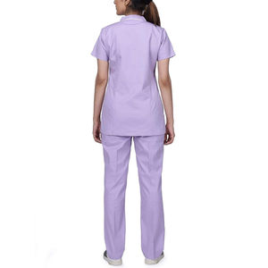 Tenues d'hôpital unisexes de haute qualité en tissu tricoté, service OEM, tailles personnalisées, uniformes d'infirmière en gros - Product Image 2