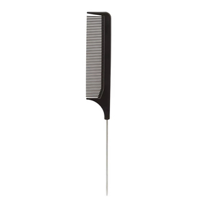 Hair <b>Comb</b> Stainless Steel Needle Pointed Tail <b>Comb</b> Top Good Quality Handle Needle <b>Heat</b> Resistant Anti Static Suitable - Product Image 5
