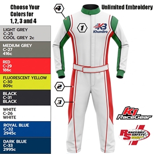 Traje de Carreras de Manga Larga para Mujer KhumBro, Color Azul Marino y Blanco, Impresión por Sublimación, Secado Rápido, para Todas las Temporadas, Ropa de Carreras de Motos y Automóviles - Product Image 6