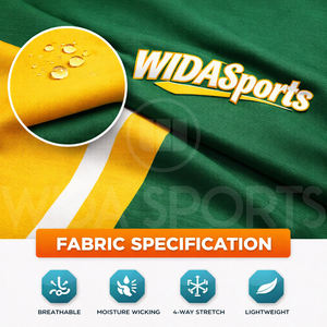 ชุดยูนิฟอร์มเบสบอลทีมแบบกำหนดเอง เสื้อเบสบอลและกางเกงแบบซับลิเมชั่น ชุดกีฬาแห้งเร็ว ระบายอากาศได้ดี สำหรับฤดูร้อน ไซส์พลัส - Product Image 6