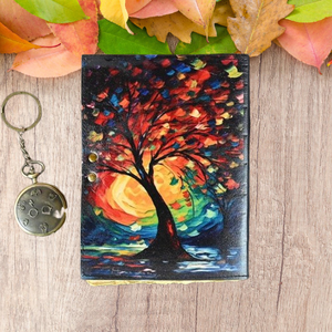 Handmade Rustic Leather <b>Journal</b> Vintage Refillable Notebook Personal <b>Writing</b> Diary Travel Memory Book Sketchpad Creative <b>Journal</b> - Product Image 1