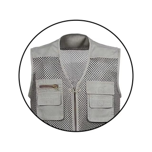 Gilet respirant zippé intégral sans manches pour homme – Qualité supérieure – Gilet polaire d'extérieur - Product Image 4