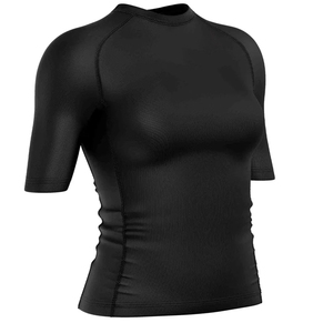 เสื้อรัดกล้ามเนื้อคุณภาพสูงสำหรับผู้หญิง สำหรับกีฬายิวยิตสู น็อคกิ้ง โนกิ เอ็มเอ็มเอ  แบบสั่งทำสีขาว สำหรับยิวยิตสูบราซิล - Product Image 2