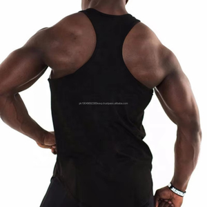 Débardeur de sport pour homme en coton de haute qualité, vêtements de sport pour la salle de sport, vêtements de sport actifs - Product Image 2