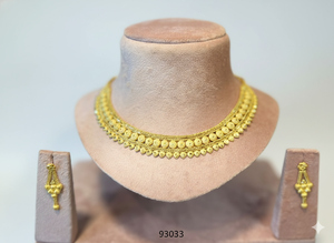 ชุดเครื่องประดับสำหรับงานแต่งงานของผู้หญิงจาก MOLL JEWELLERS ทำจากโลหะผสมเคลือบทอง 24 กะรัต ประดับด้วยเพทาย ดีไซน์ทันสมัย ประกอบด้วยสร้อยคอ ต่างหู และแหวน รุ่นหรูหราแบบสามชิ้น - Product Image 6