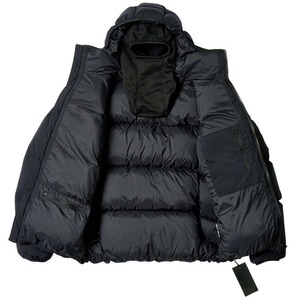 Black Hooded Puffer <b>Jacket</b> for Men <b>Women</b> Lightweight <b>Warm</b> Quilted Winter Outdoor Casual Fashion Stylish Waterproof - Product Image 5