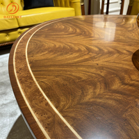 Apartemen Italia furnitur ruang tamu kayu Solid klasik mebel antik Eropa meja kopi mewah yang dapat disesuaikan Prancis