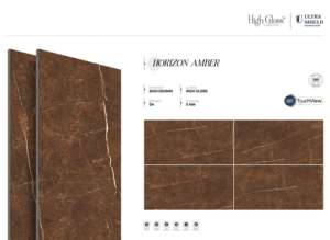 กระเบื้องพอร์ซเลนพรีเมียม ชายน์ ขนาด 800x1600 1200x1800 750x1500 มม. ออกแบบมาเพื่อเพิ่มพื้นที่มองเห็นด้วยผิวสัมผัสเรียบเนียนและเปล่งประกาย - Product Image 3