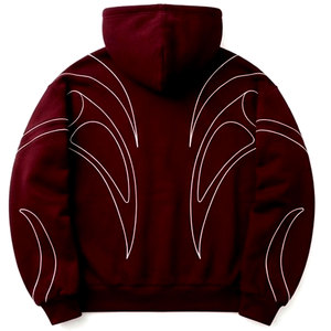Sudadera con Capucha para Hombre ZEE GOOD, Diseño Color Block con Estampado por Sublimación, Transpirable, Estilo Urbano, Corte Regular para Otoño - Product Image 2