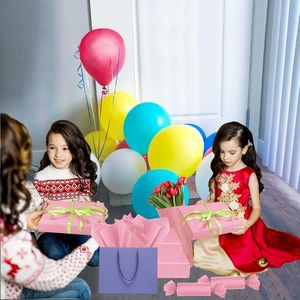 100 Fogli di Carta Velina Rosa 14x20 Pollici, Carta da Regalo per Matrimoni, Compleanni, Progetti Fai-da-Te, Natale e Lavori di Carta - Product Image 3