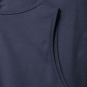 JAMEKA SPORTS JA-847 Débardeur décontracté respirant à séchage rapide pour homme, col montant, 100 % fibre de bambou, impression par transfert thermique, faible MOQ - Product Image 5