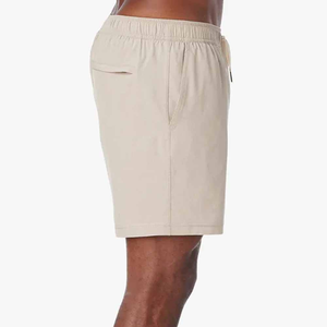 Shorts de plage pour hommes à séchage rapide, légers, style bain, décontractés, pour les vacances d'été, avec cordon de serrage à la taille - Product Image 1