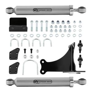 Stabilizzatore di Sterzo Doppio per Ford F250 F350 4WD Super Duty 2005-2017 con Sollevamento da 2 a 8 Pollici - Categoria Prodotto: Collegamenti Stabilizzatori - Product Image 1