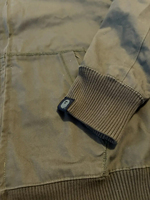 Veste à capuche zippée décontractée pour homme, imprimée sur mesure, vert olive, haute qualité, coupe-vent, 100 % coton respirant, écologique, coupe ample