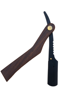 Navaja de Afeitar Desechable para Hombre, de Alta Calidad, con Hoja de Acero Inoxidable y Mango de Madera, para Afeitar la Cara - Product Image 2