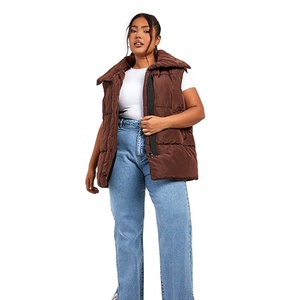 Ropa de Invierno en Oferta, Personalizada para Mujer, Acolchada, Tejida, Transpirable, de Secado Rápido, Cálida, Estilo Urbano, Manga Corta - Product Image 1