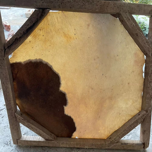 Peaux de chèvre naturelles transparentes en vellum pour djembé, tambours <span class=keywords><strong>africains</strong></span>, bodhrans – Têtes de tambour en cuir brut blanc durables - Product Image 4