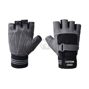 Best Selling Men's Half Finger Cycling <b>Gloves</b> High Quality And Affordable Made In Pakistan Breathable With Best OEM <b>Gloves</b> - Product Image 6