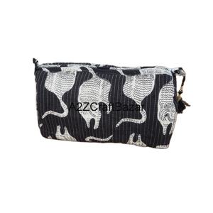 Large Capacity Durable Leopard Women Cosmetics <b>Storage</b> Bag Zipper Closure Fashionable Practical Cotton Case Travel <b>Makeup</b> - Product Image 1