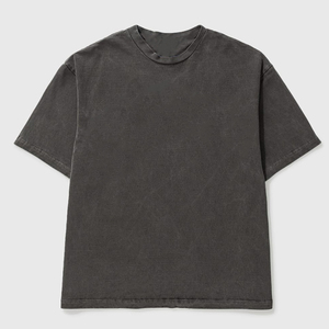 Camiseta de manga corta con bloques de color para hombre, camiseta informal de algodón, suave y transpirable, ropa de moda de verano para uso diario - Product Image 2