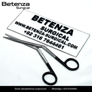 Tijeras Heymann TC Super Cut para Septo Nasal, Instrumento Quirúrgico para Rinoplastia, Reutilizables, Manivela Chapada en Oro - Product Image 4