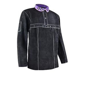 Vestes de travail à manches longues résistantes à l'usure en cuir de vachette, vestes de haute qualité pour soudeurs, très demandées - Product Image 6